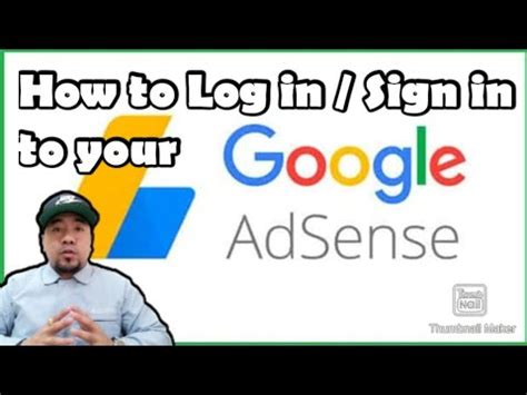 Logga in på AdSense .